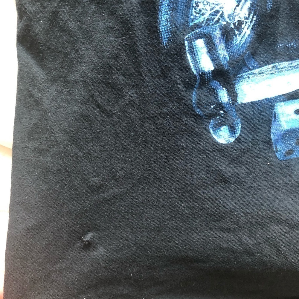 Lynyrd Skynyrd Whiskey Rock A Roller x ICONS Vintage Destroyed Band Tee - Picture 6 of 9